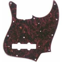 Pickguard - 62 Jazz Bass - 4-ply tortoiseshell - 11 hole