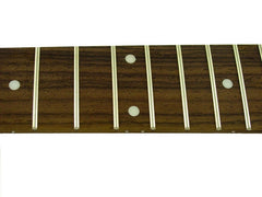 Fingerboard for guitar w dot inlays - fretted