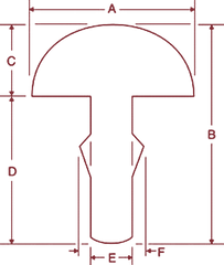 Fretwire - small  - 2.00 x 1.00 mm - stainless steel
