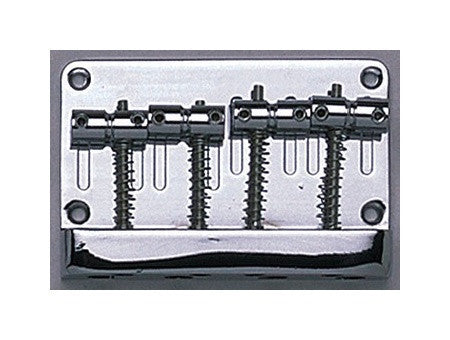 Economy heavy-duty bass bridge: 2-1/4 inch string spacing