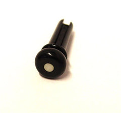 Bridge pins for acoustic bass - with groove