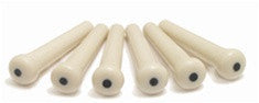 Bridge pin set w traditional  dot - Tusq