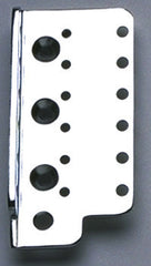 Bridge plate for vintage style tremolo