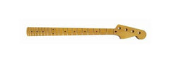 Replacement neck for P Bass - solid maple - w finish