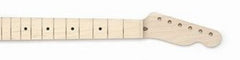 Replacement neck for Tele - solid maple - no finish - 21 fret