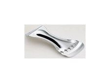 Bent tailpiece for resonator style guitars
