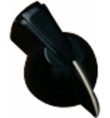 Amplifier knob - chicken head - black (6)