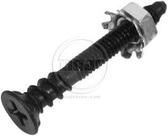 Speaker mounting screw with wood and machine thread (lock nut included) (doz)