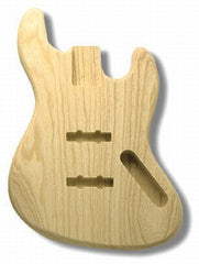 Replacement body for J Bass - no finish - Swamp ash