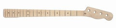 Replacement neck for Tele Bass - solid maple - no finish