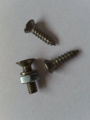 Les Paul® bracket screws w nut and washer