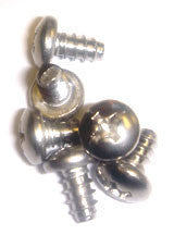 Screws - self-tapping stainless steel (Blackface chassis, fiberboards, cap pans & transformers) (doz)
