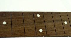 Fingerboard for guitar w dot inlays - no frets