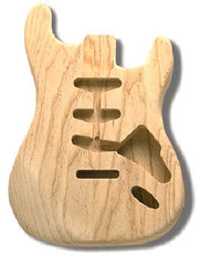 Replacement body for Strat  - no finish - Swamp ash