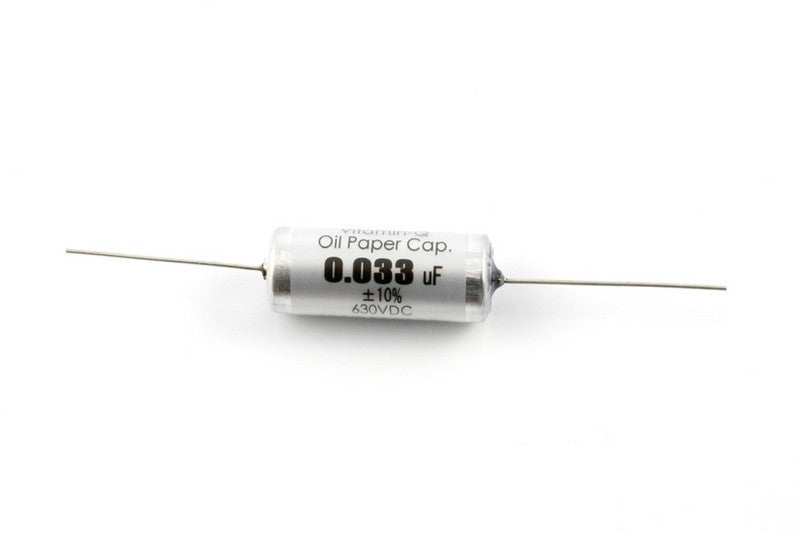 Capacitor - Allparts Vitamin Q - oil & paper capacitor