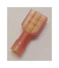Fully insulated .25 inch crimp female Fast-on for speaker connections 18-22awg (pack of 12)