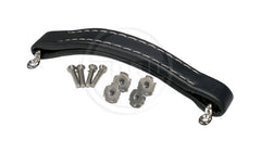 Ampeg style handle- large Navy Blue Leather