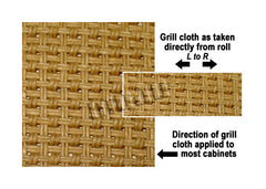 Grill cloth - Marshall style - cane - 58 inch wide (per yard)