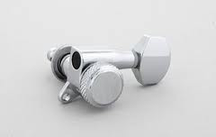 Locking tuning keys - minis  6-in-line - lock knob on back