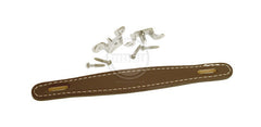 Fender style Flat Brown Leather handle