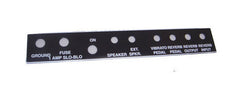 Backplate for Mojo chassis - Blackface Princeton Reverb style