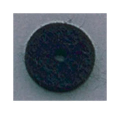 Felt washers for strap buttons
