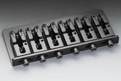 Schaller 6-string bass bridge steel  w adjustable spacing