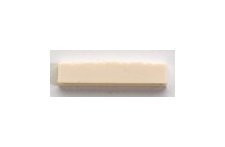 Nut for mandolin -plastic - slotted - 1-1/4 inch wide