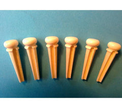 Bridge pin set - Woolly Mammoth ivory