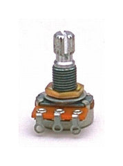 25K mini pot audio taper split knurled shaft