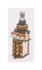 250K push/pull linear taper potentiometer with nut and washer