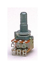 Dual 250KMN blend/balance audio taper pot w centre detent