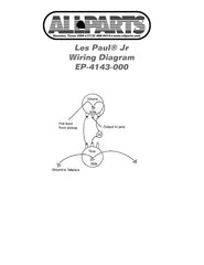 Wiring Kit for Gibson ?? Les Paul?? / SG?? Jr
