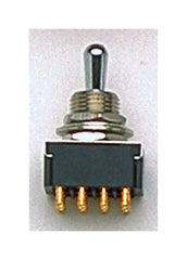On-on-on 4-pole toggle switch (12 terminals)