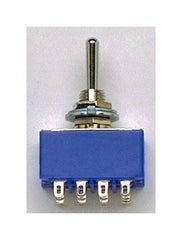 On-on mini switch 4-pole 4PDT (12 terminals)