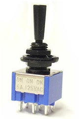Mini switch DPDT - on-on-on