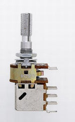 500K push/pull audio taper pot - Bourns - split shaft