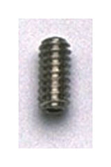 Bridge saddle height screws for guitar - slot head - short - #4-40 x 1/4 inch
