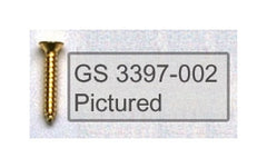 Humbucking pickup ring/surround screws - short