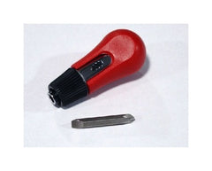 Palm ratchet driver w screwdriver bits