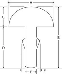 Ultra Fretwire - jumbo - 4.33 x 2.59 mm - nickel silver