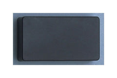 Humbucking pickup covers - set - plastic - no holes