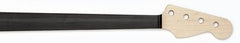 Replacement neck for P Bass - fretless - no lines - no finish