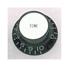 Reflector cap tone knobs w silver inserts