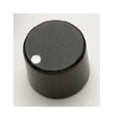 Simulated ebony knobs - push on: pack (2)