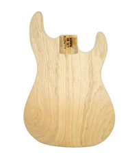 Replacement body for Stratocaster - swamp ash - no finish - neck pocket routing only, no pickup routing
