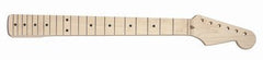 Replacement neck for Strat - solid maple - no finish - 10 inch radius
