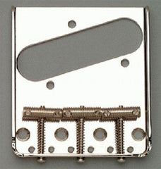 Vintage-style 3 saddle bridge for Tele - left-handed