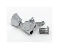 Tuning keys - sealed - 3x3 w screw-in bushings & metal keystone button