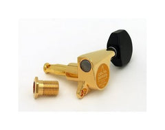 Gotoh 510 Delta Series tuning keys mini 3x3 with black phenolic buttons